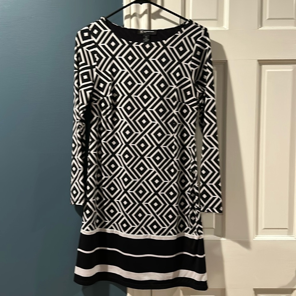 Geometric shift dress